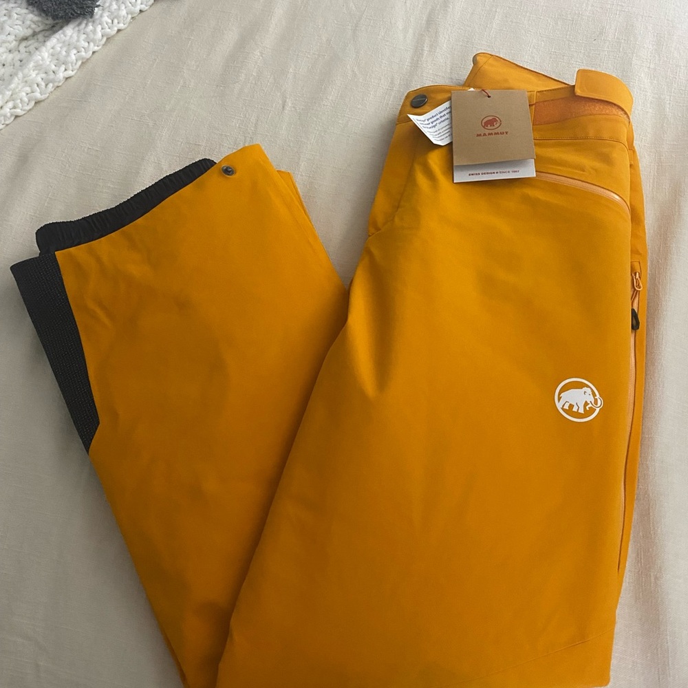 Mammut Stoney HS Thermo Snow ski Pants Medium 32 EU 48 Brand New With Tags